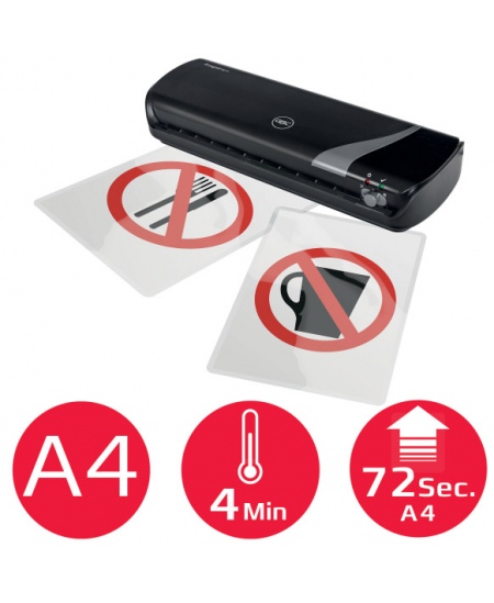 Laminavimo aparatas GBC Inspire+ Craft, A4, juodas