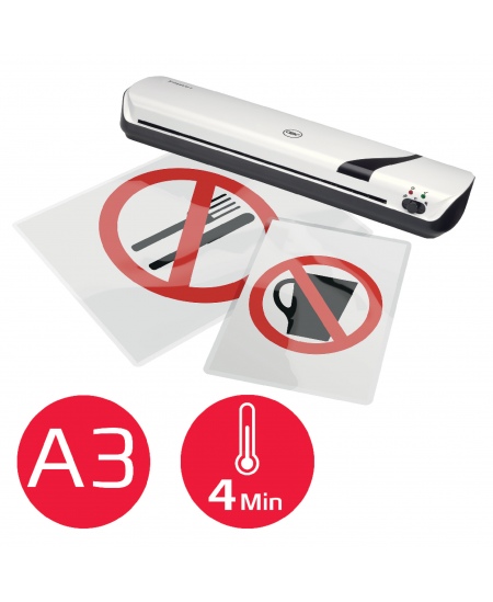 Laminavimo aparatas GBC Inspire+, A3, baltas