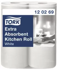 Virtuviniai popieriniai rankšluosčiai TORK Premium, 120269, 2 rit.