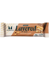 Traškus sluoksniuotas batonėlis MY PROTEIN, šokoladas ir karamelė, 58 g