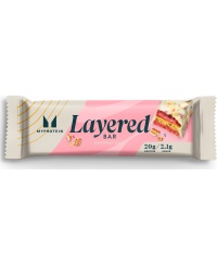 Sluoksniuotas batonėlis MY PROTEIN, vanilinis gimtadienio tortas, 60 g.