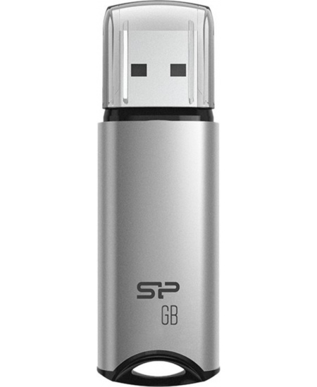 Silicon Power USB Flash Drive Marvel Series M02 16 GB, Type-A USB 3.2 Gen 1, Silver