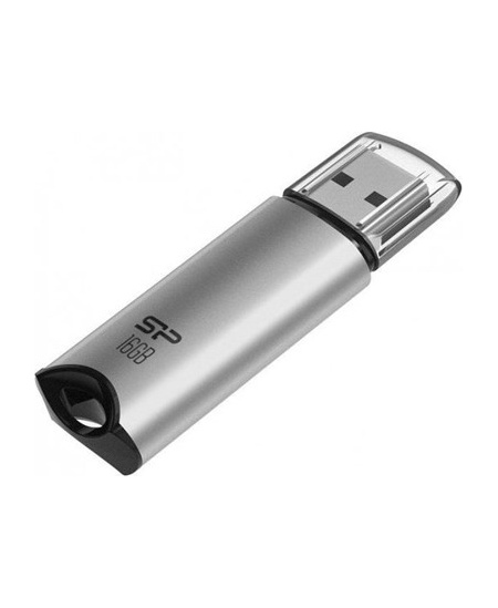 Silicon Power USB Flash Drive Marvel Series M02 16 GB, Type-A USB 3.2 Gen 1, Silver