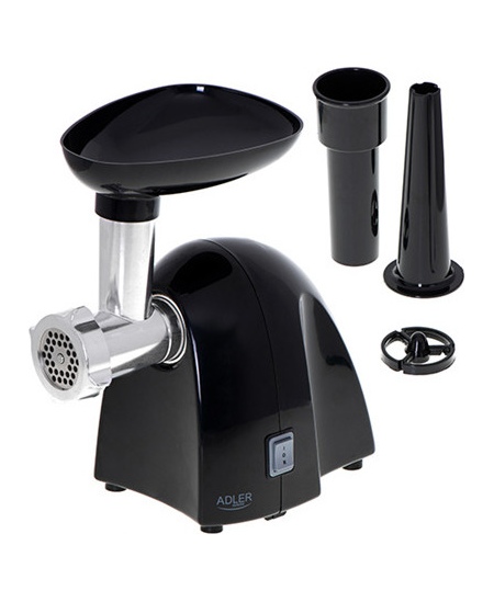 Adler Meat mincer AD 4811 Black, 600 W, Number of speeds 1, Throughput (kg/min) 1.8
