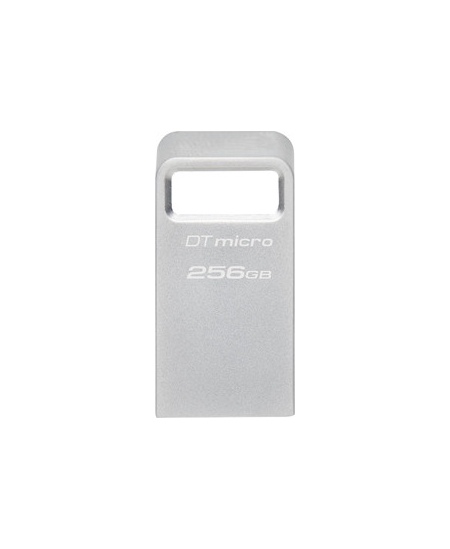 Kingston | USB 3.2 Flash Drive | DataTraveler micro | 256 GB | USB 3.2 | Silver
