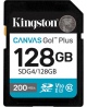 Kingston | Canvas Go! Plus | 128 GB | SD | Flash memory class Class 10, UHS-I, U3, V30