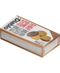 Vaniliniai sausainiai su kakavos įdaru, DIABLO,  be cukraus, 176g