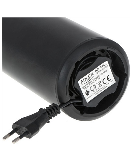 Adler | Coffee grinder | AD4446bs | 150 W | Coffee beans capacity 75 g | Lid safety switch | Black