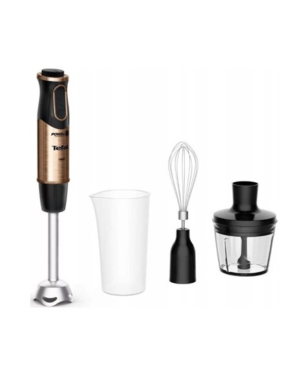 TEFAL HB656G10 | Hand Blender | 1000 W | Number of speeds 20 | Black/Copper