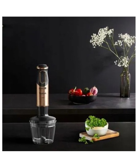 TEFAL HB656G10 | Hand Blender | 1000 W | Number of speeds 20 | Black/Copper