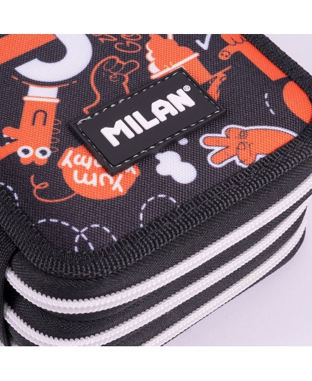 Penalas MILAN Fingers, trijų skyrių, užpildytas