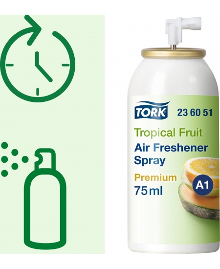 Oro gaiviklis TORK PREMIUM, 75ml., vaisių kvapo