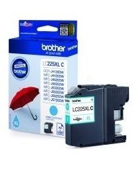 Brother LC225XL (LC225XLC) Rašalinė kasetė, Žydra