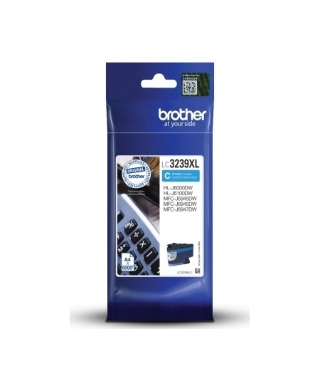Brother LC-3239 XL (LC3239XLC), žydra kasetė