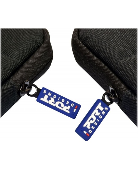PORT DESIGNS PORTLAND 13/14" Briefcase, Black | PORT DESIGNS
