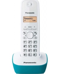 Panasonic | Cordless phone | KX-TG1611FXC | Built-in display | Caller ID | White | Conference call | Wireless connection
