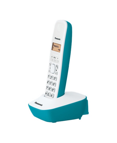 Panasonic | Cordless phone | KX-TG1611FXC | Built-in display | Caller ID | White | Conference call | Wireless connection
