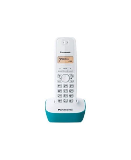 Panasonic | Cordless phone | KX-TG1611FXC | Built-in display | Caller ID | White | Conference call | Wireless connection