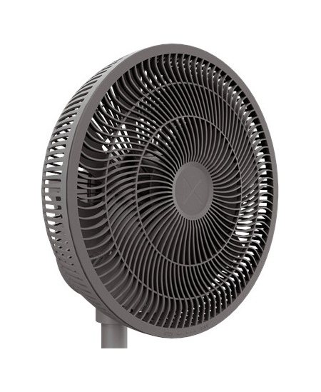 Duux | Fan | Whisper 2 | Stand Fan | Gray | Diameter 34 cm | Number of speeds 26 | Oscillation | 1.6-19 W | Remote control