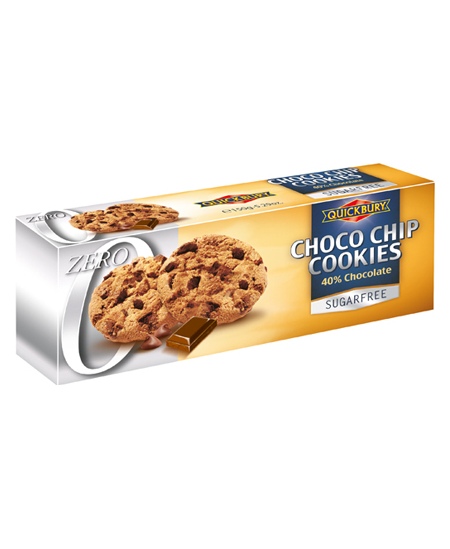 Sausainiai su šokolado gabaliukais 40%, 126 g