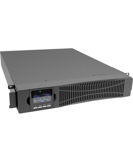 DIGITUS OnLine UPS, rack/tower, 1500VA, 1500W, LCD, 8 x C13, 1 x C19, RS-232, USB, RJ45, SNMP card (optional), relay card (optio