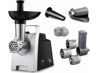 TEFAL | Meat Grinder | NE109838 | Stainless Steel/Black | 1400 W | Number of speeds 1 | Throughput (kg/min) 1.7