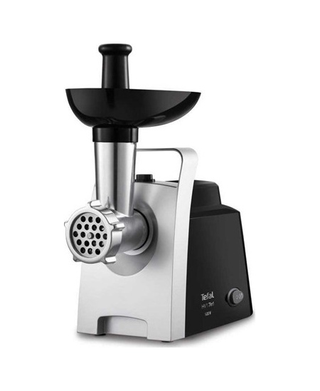 TEFAL | Meat Grinder | NE109838 | Stainless Steel/Black | 1400 W | Number of speeds 1 | Throughput (kg/min) 1.7