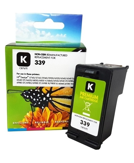 Neoriginali Static Control HP 339 (C8767EE), juoda kasetė