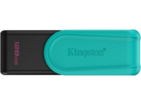 Kingston USB Flash Drive | DataTraveler Exodia S | 128 GB | USB 3.2 Gen 1 | Black/Turquoise