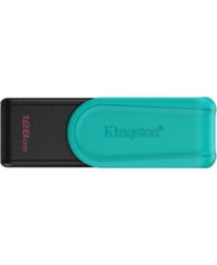 Kingston USB Flash Drive | DataTraveler Exodia S | 128 GB | USB 3.2 Gen 1 | Black/Turquoise