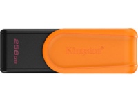 Kingston USB Flash Drive | DataTraveler Exodia S | 256 GB | USB 3.2 Gen 1 | Black/Orange