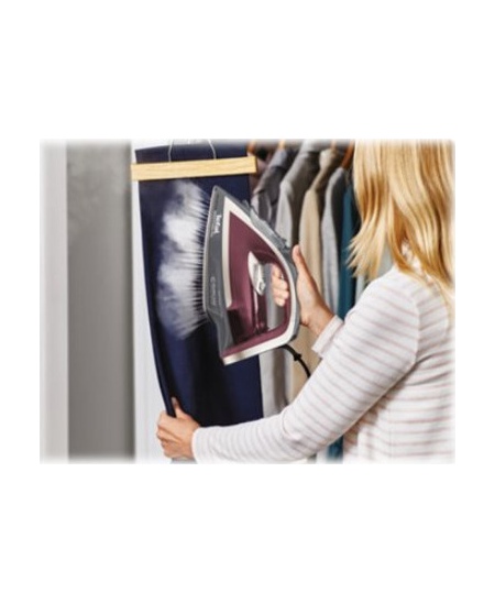 TEFAL | FV6870E0 | Steam Iron | 2800 W | Water tank capacity 270 ml | Continuous steam 40 g/min | Red/Grey