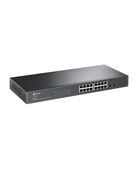TP-LINK JetStream Smart Switch TL-SG2218 10/100/1000 Mbps (RJ-45), Web managed, Rackmountable, Ethernet LAN (RJ-45) ports 16, SF