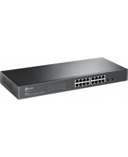TP-LINK JetStream Smart Switch TL-SG2218 10/100/1000 Mbps (RJ-45), Web managed, Rackmountable, Ethernet LAN (RJ-45) ports 16, SF