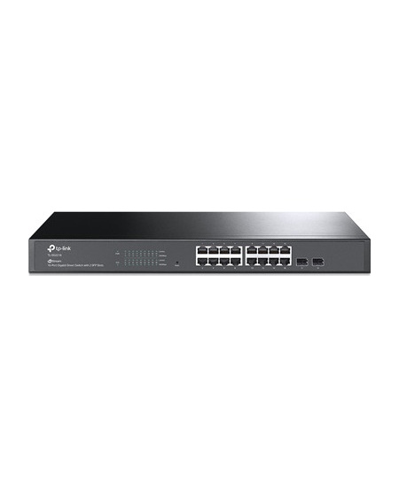 TP-LINK JetStream Smart Switch TL-SG2218 10/100/1000 Mbps (RJ-45), Web managed, Rackmountable, Ethernet LAN (RJ-45) ports 16, SF