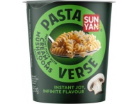 Greitai paruošiami makaronai SUN YAN, Pasta Verse, su grybais ir grietinėlės padažu, 55g