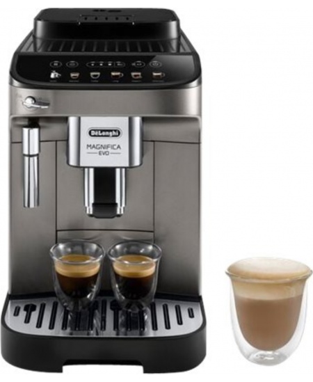 Delonghi | Coffee Maker | ECAM 290.42.TB Magnifica Evo | Pump pressure 15 bar | Built-in milk frother | Automatic | 1450 W | Sil