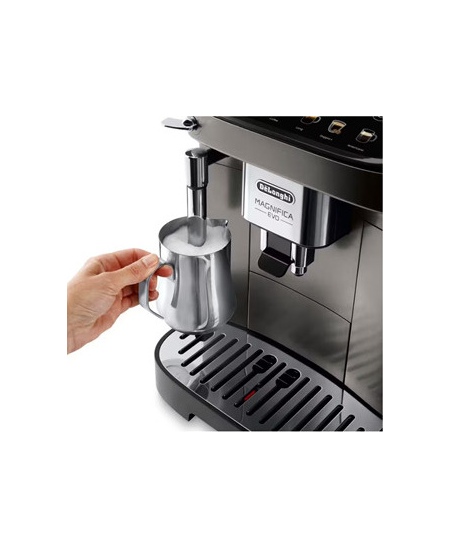 Delonghi | Coffee Maker | ECAM 290.42.TB Magnifica Evo | Pump pressure 15 bar | Built-in milk frother | Automatic | 1450 W | Sil