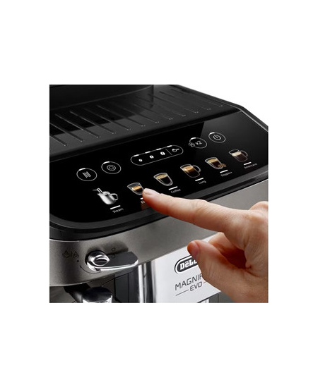 Delonghi | Coffee Maker | ECAM 290.42.TB Magnifica Evo | Pump pressure 15 bar | Built-in milk frother | Automatic | 1450 W | Sil