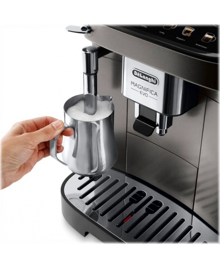 Delonghi | Coffee Maker | ECAM 290.42.TB Magnifica Evo | Pump pressure 15 bar | Built-in milk frother | Automatic | 1450 W | Sil