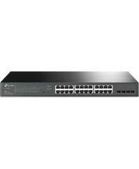 TP-LINK | JetStream 28-Port Gigabit Smart Switch | TL-SG2428P | Web Managed | Rackmountable | SFP ports quantity 4 | PoE+ ports 