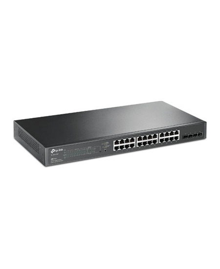 TP-LINK | JetStream 28-Port Gigabit Smart Switch | TL-SG2428P | Web Managed | Rackmountable | SFP ports quantity 4 | PoE+ ports 
