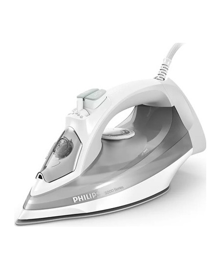 Philips | DST5010/10 | Steam Iron | 2400 W | Water tank capacity 0.32 ml | Continuous steam 40 g/min | White