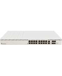 Cloud Router Switch | CRS320-8P-8B-4S+RM with RouterOS v7, 2U rackmount Enclosure | No Wi-Fi | 1000 Mbit/s | Ethernet LAN (RJ-45