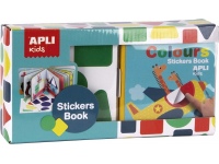 APLI Kids knyga su lipdukais GEOMETRINĖS FORMOS