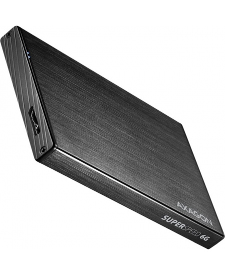AXAGON | A compact aluminum USB 3.2 Gen 1 - SATA 6G external box designed for 2.5" SSD/HDD | EE25-XA6