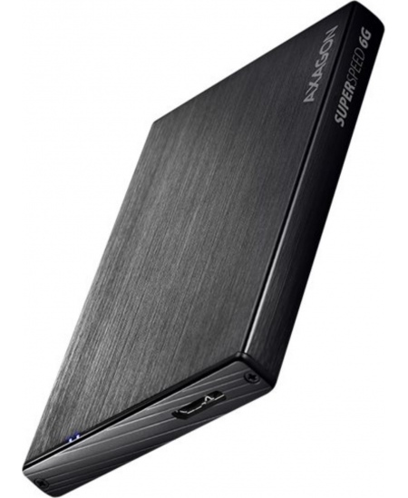 AXAGON | A compact aluminum USB 3.2 Gen 1 - SATA 6G external box designed for 2.5" SSD/HDD | EE25-XA6