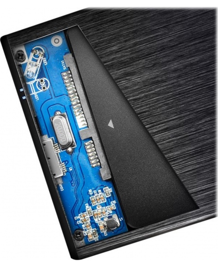 AXAGON | A compact aluminum USB 3.2 Gen 1 - SATA 6G external box designed for 2.5" SSD/HDD | EE25-XA6
