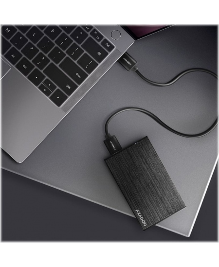 AXAGON | A compact aluminum USB 3.2 Gen 1 - SATA 6G external box designed for 2.5" SSD/HDD | EE25-XA6