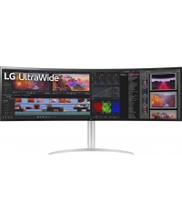 LG 49WQ95C-W 49“ UltraWide Curved LED Monitor 5120x1440/400cd/m2/5ms/ HDMI USB Type C Display Port | LG | Monitor | 49WQ95C-W 